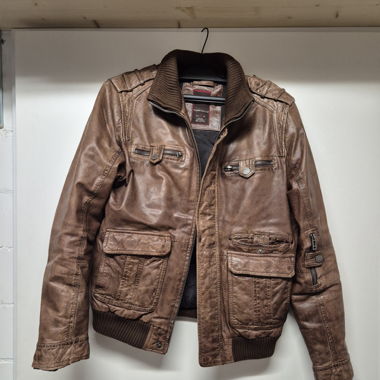 Giacca in pelle