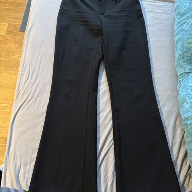 Black Fabric Trousers