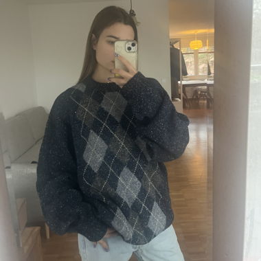 Maglione di lana Argyle