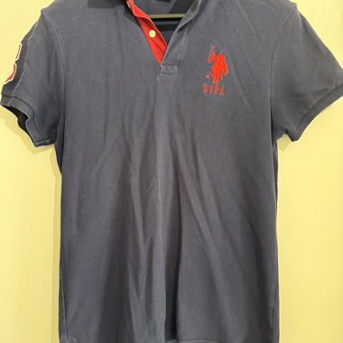 Polo USPA bleu marine taille S