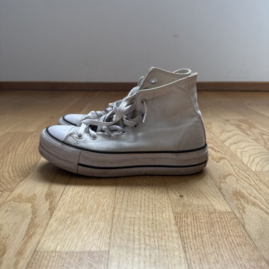 Converse - Scarpe alte bianche