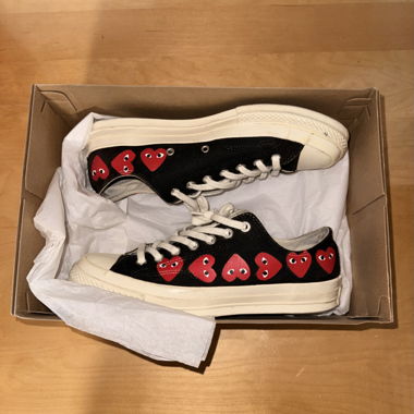 Converse x PLAY Comme des Garçons Chuck Taylor