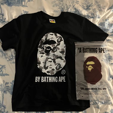Black A Bathing Ape T-Shirt