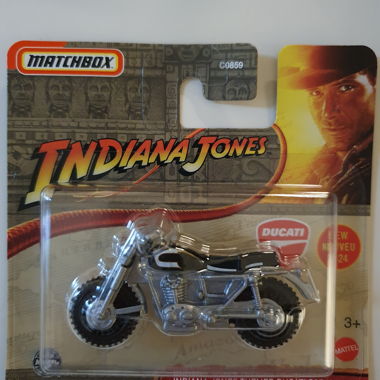 Indiana Jones Ducati Scrambler Matchbox NEU 