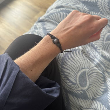 Makramee Armband selbstgemacht