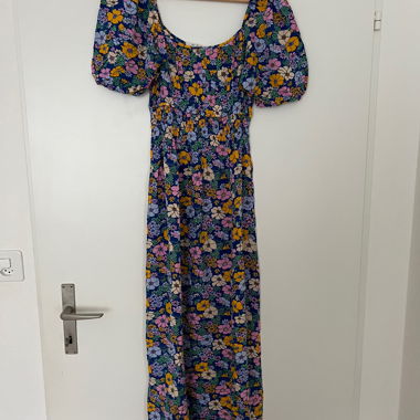 Abel The Label vestito lungo floreale XS