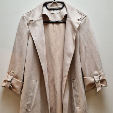Beige women's coat by ONLY