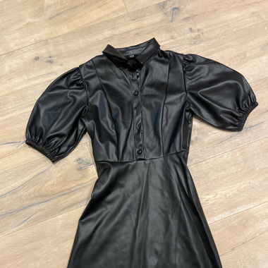 Leder Kleid