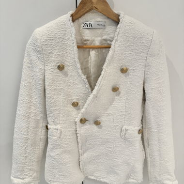 Zara-Blazer im Balmain-Stil Grösse XS