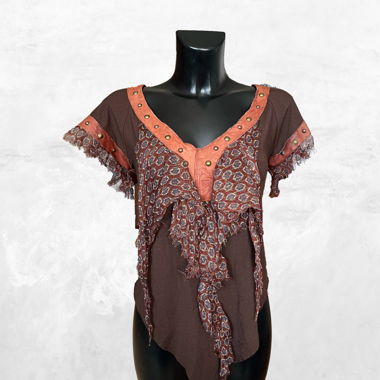 Fairy brown Top Vintage