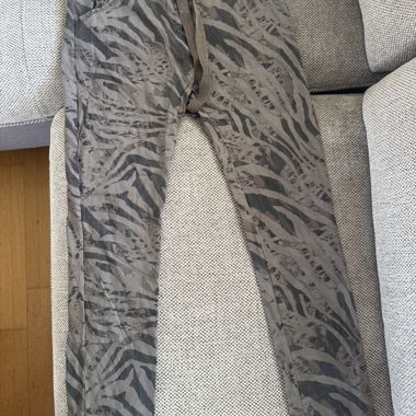 Brown Pattern Trousers