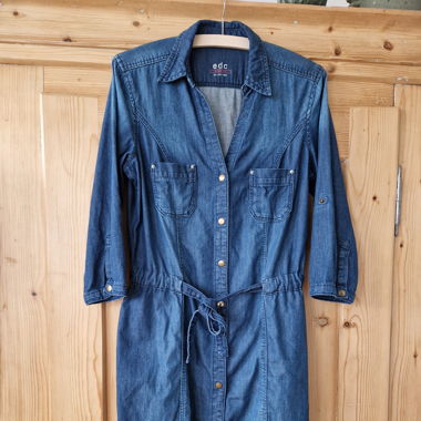 lässiges Jeanskleid