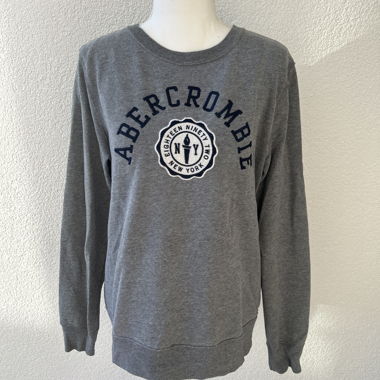 Felpa grigia Abercrombie