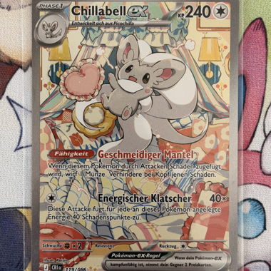 Chillabell ex Pokemon-Karte