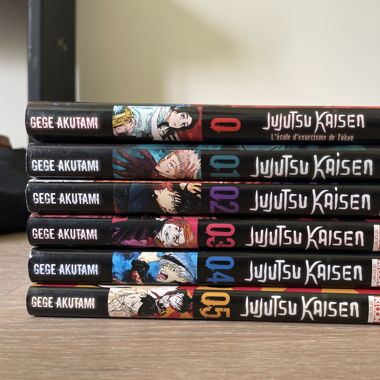 Jujutsu Kaisen volumes 0-5