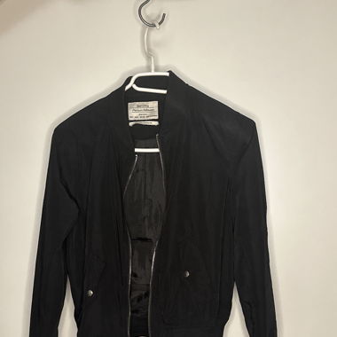 Bomberjacke schwarz