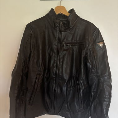 Dainese Leather Motorcycle Jacket incl. Back Protector