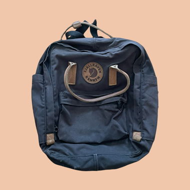 Fjällräven black backpack