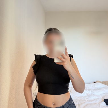 Top corto nero Zara