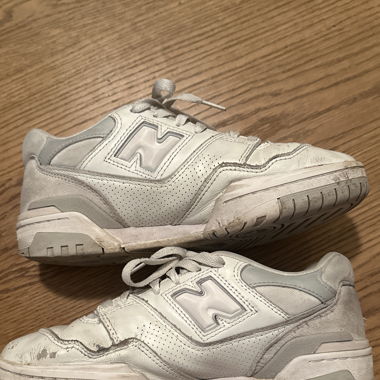 New Balance 550 Weiss 