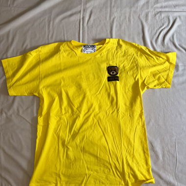 Moschino Couture Shirt aus Baumwolle mit Teddybär