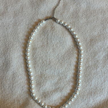 Collier de perles avec fermoir