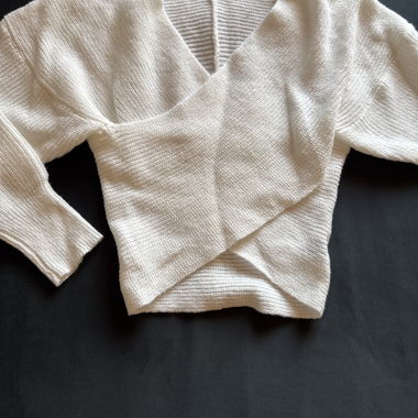 White Knit Sweater