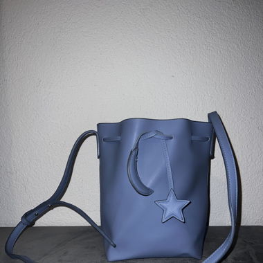 Wild leather handbag