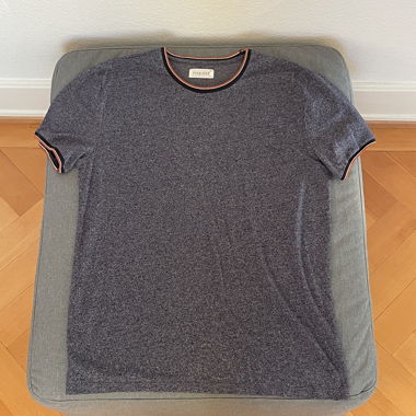 PIER ONE T‑SHIRT BLU MELANGE – TAGLIA XL