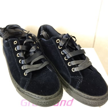 Graceland Sneaker Schnürrschuh dunkel Blau Gr. 36