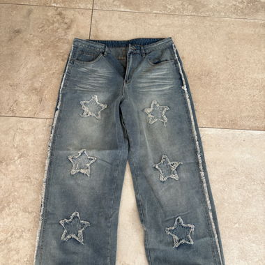 Blue Jeans avec motif