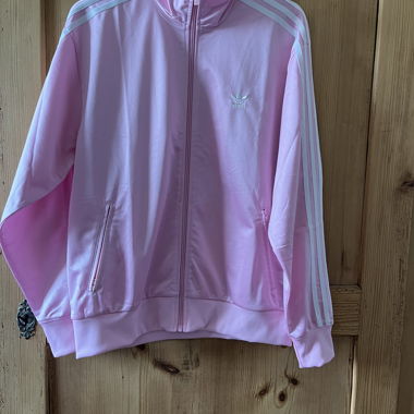 Adidas pinke Trainingsjacke