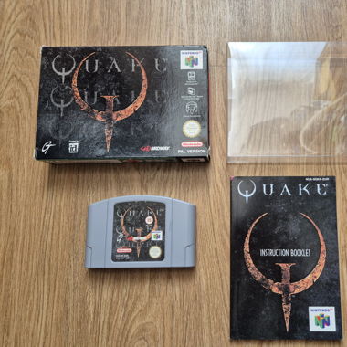N64 Quake inkl. OVP und Schutzhülle 