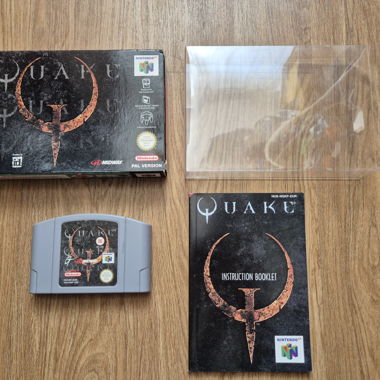 N64 Quake inkl. OVP und Schutzhülle 