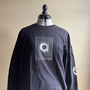 Longsleeve nero «Alternative Culture»