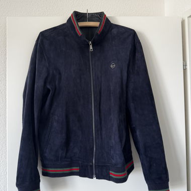 Giacca Gucci reversibile in pelle/scamosciato