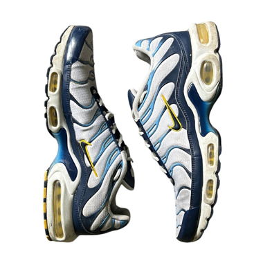 Nike Air Max Plus bianco blu navy oro