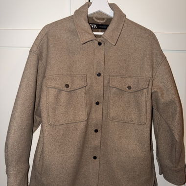 Zara Beige/Brown Jacket