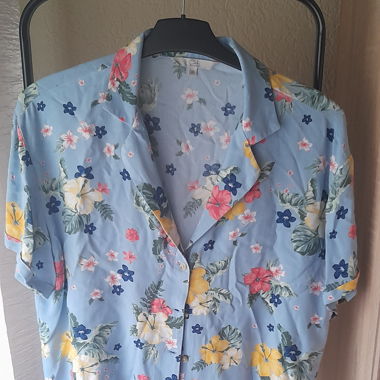 Chemise hawaïenne à manches courtes