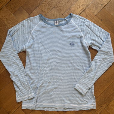T-shirt à manches longues rayé