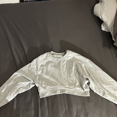 Sweat-shirt crop top Bershka 