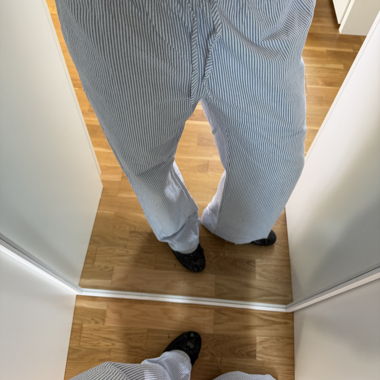 Brandy Melville Striped Fabric Pants