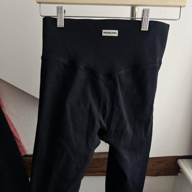 leggings coste neri Mooslover
