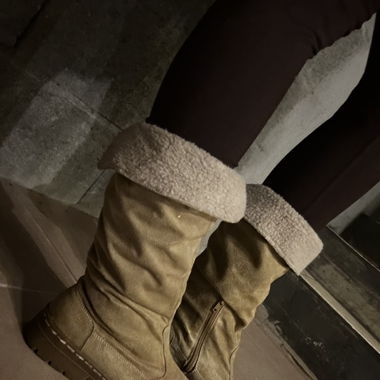 Bottes d’hiver beiges