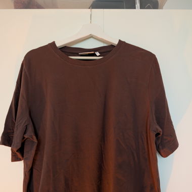 Braunes Oversized Tshirt Weekday