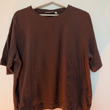 Braunes Oversized Tshirt Weekday