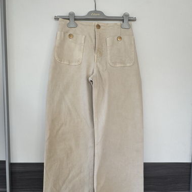 Pantalon beige Stradivarius 