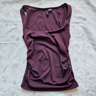 Bordeauxrotes/ Top
