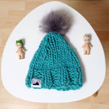 Bonnet mérinos Sirène