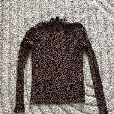 Animal print Oberteil